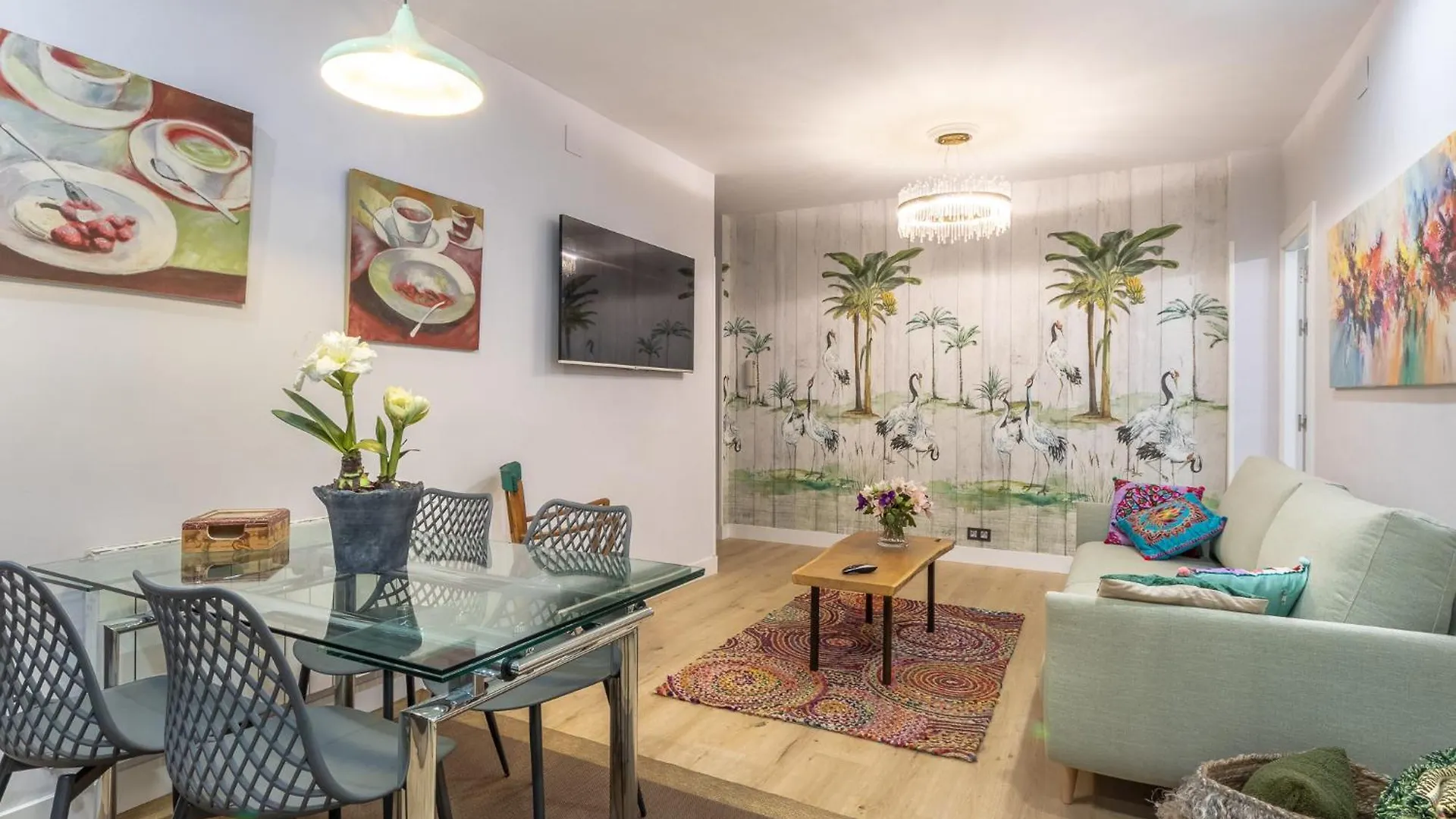 Acogedor Con Estilo Unico Junto Centro Azkuna Бильбао
